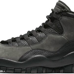 Jordan Men's Black and Gray Sneakers